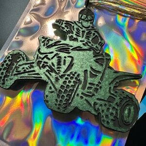 Skulls ATV car Freshie